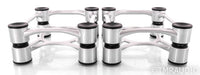 IsoAcoustics Aeprta 200 Speaker Isolation Stands; Silver Pair
