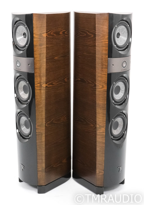 Focal Electra 1028 Be Floorstanding Speakers; Walnut Pair; Beryllium