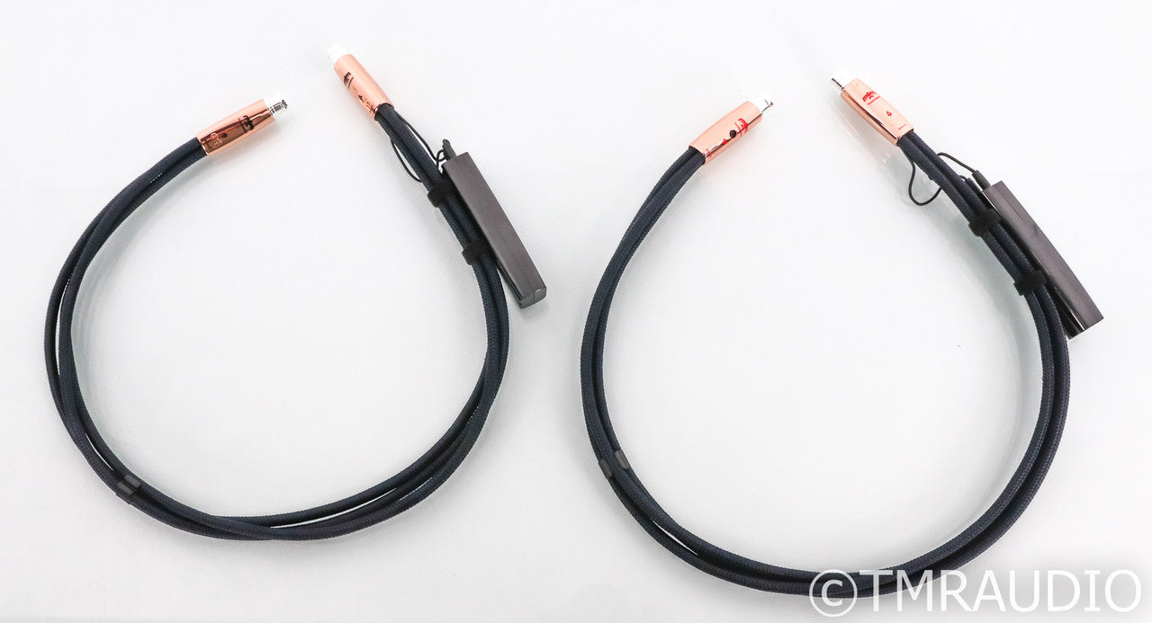AudioQuest ThunderBird XLR Cables; 1m Pair Balanced Interconnects (Open Box)