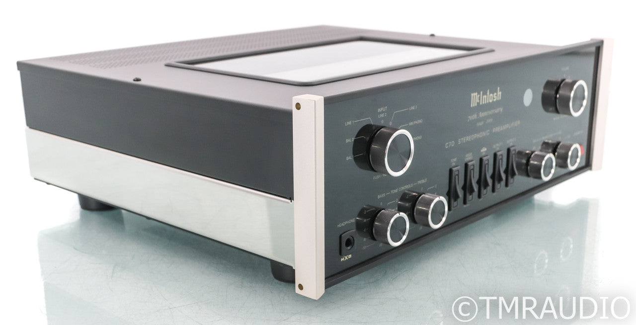 McIntosh C70 Stereo Tube Preamplifier; C-70; 70th Anniversary; Remote
