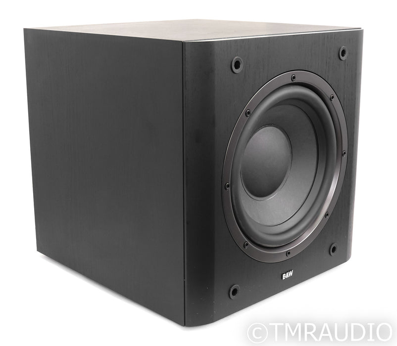 B&W ASW 600 10" Powered Subwoofer; Black Ash; ASW600