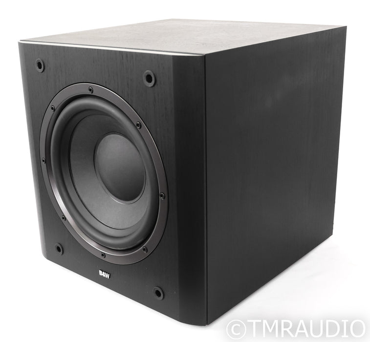 B&W ASW 600 10" Powered Subwoofer; Black Ash; ASW600