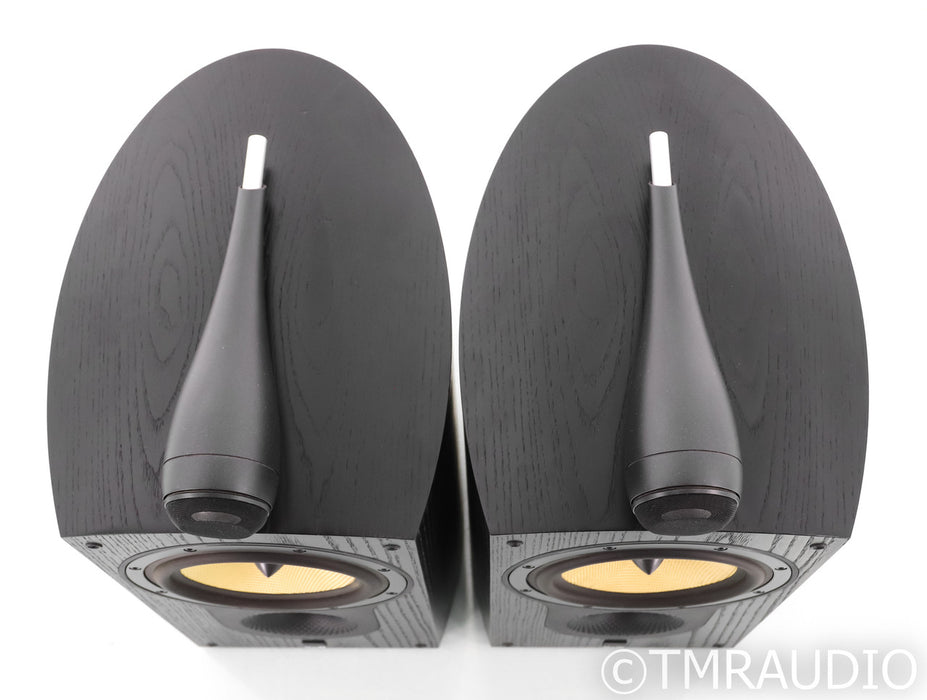 B&W 805S Bookshelf Speakers; Black Ash Pair; 805-S