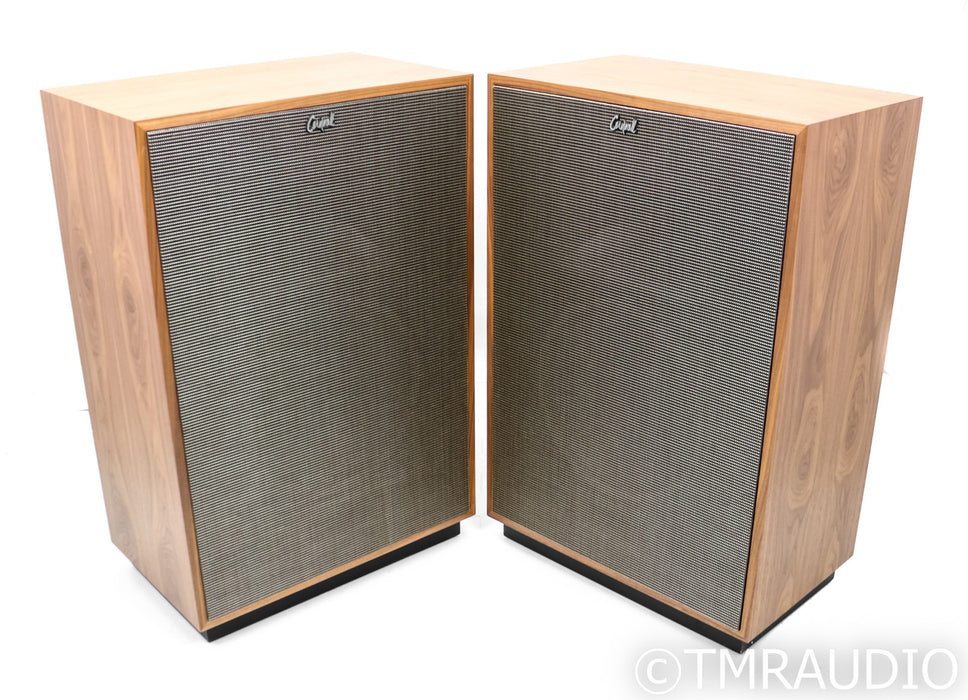 Klipsch Cornwall IV Floorstanding Speakers; American Walnut Pair