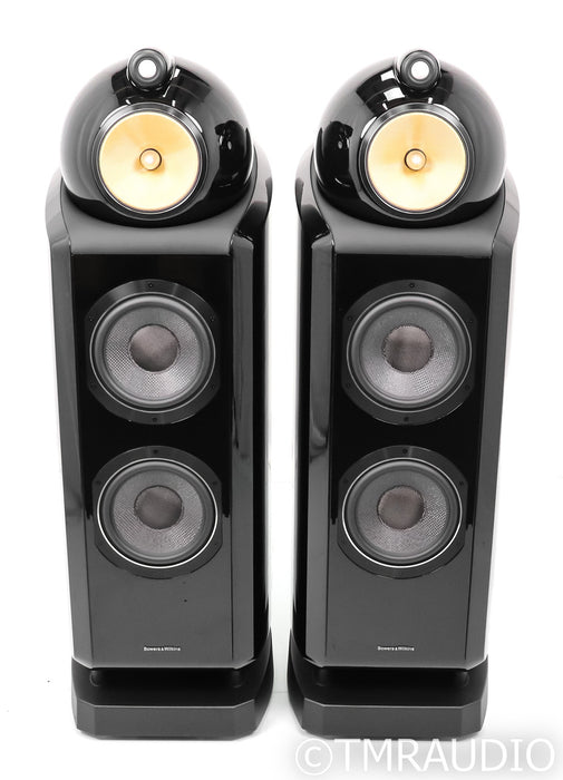 B&W 802 D2 Floorstanding Speakers; Piano Black Pair; Diamond; 802D2