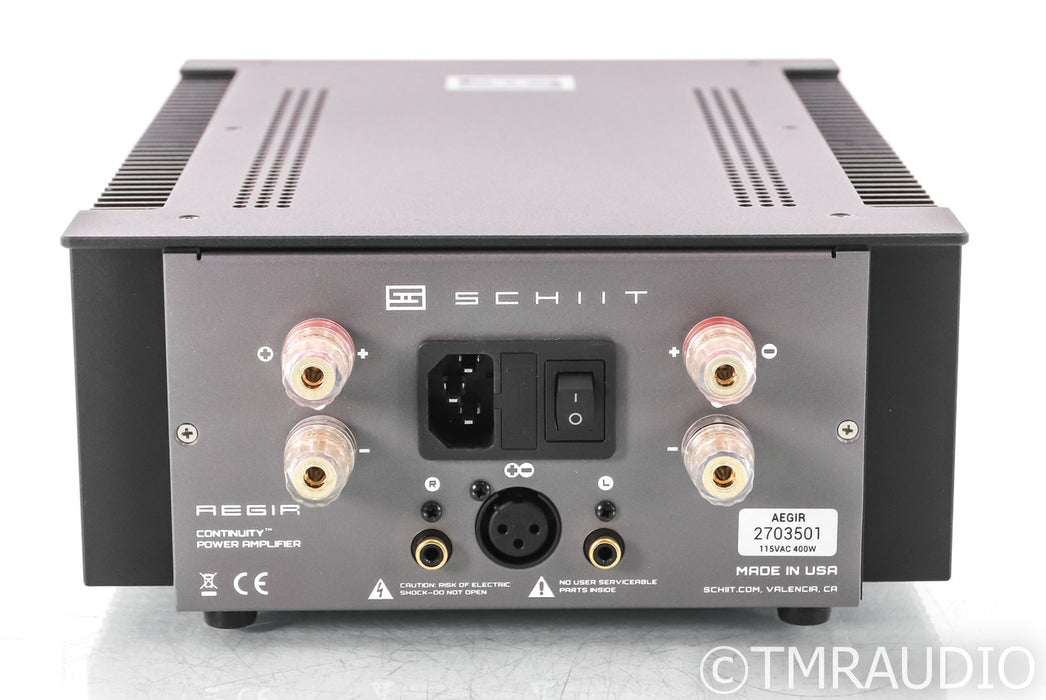 Schiit Audio Aegir Stereo Power Amplifier; Black