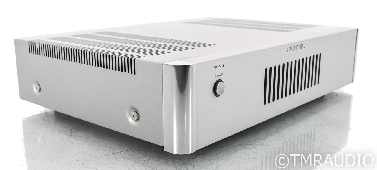 Rotel RB-1562 Stereo Power Amplifier; Silver; RB1562