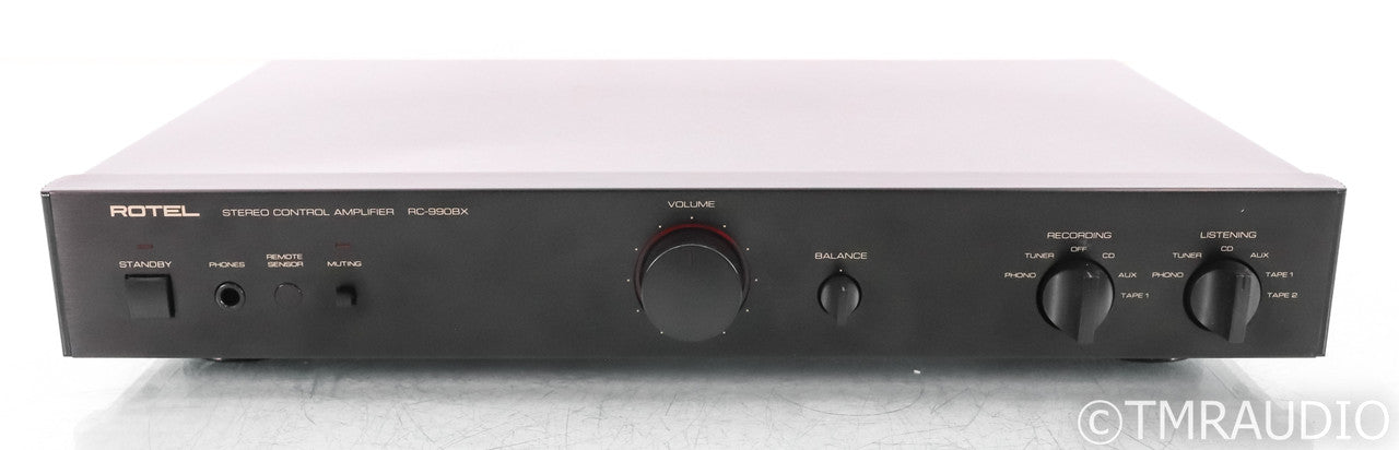 Rotel RC-990BX Stereo Preamplifier; RC990BX; MM / MC Phono; Remote