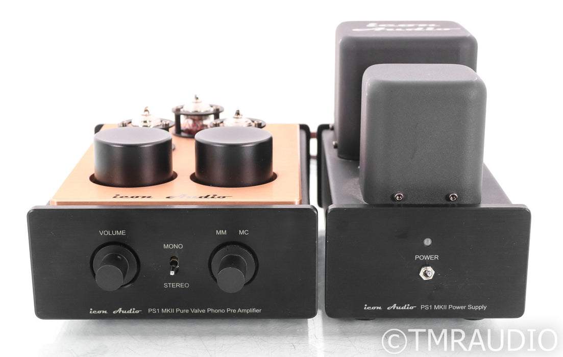 Icon Audio PS1 Mk II Pure Valve MM / MC Phono Preamplifier; PS-1; Mk2