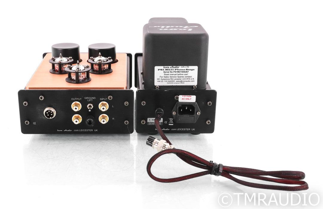 Icon Audio PS1 Mk II Pure Valve MM / MC Phono Preamplifier; PS-1; Mk2