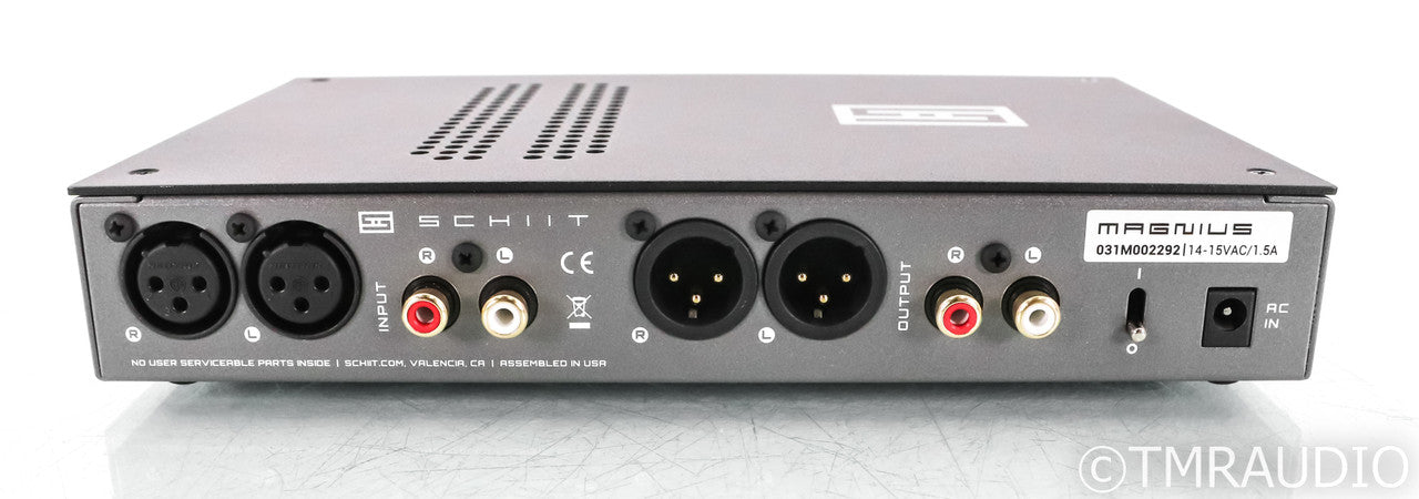 Schiit Magnius Headphone Amplifier; Black