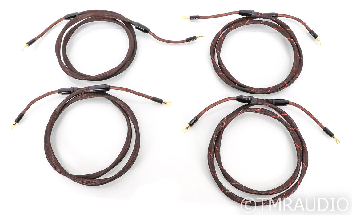 Tara Labs The 2 Speaker Cables; 8ft Pair; Switchable Terminations