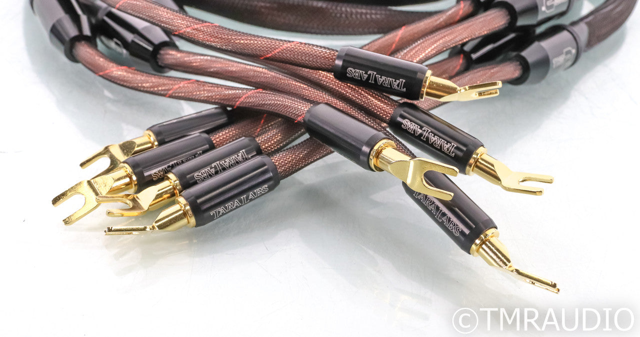 Tara Labs The 2 Speaker Cables; 8ft Pair; Switchable Terminations