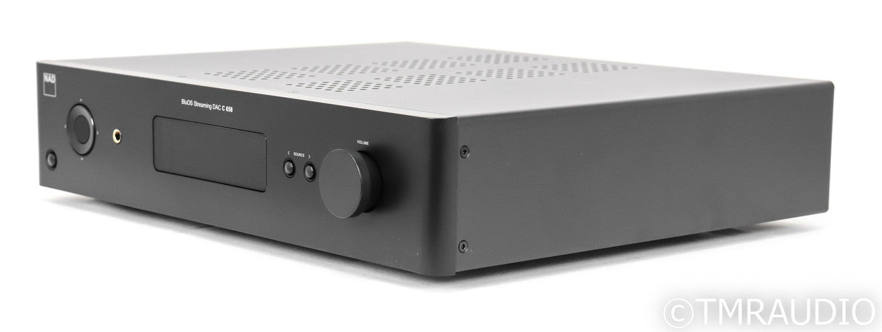 NAD C 658 Streaming DAC / Preamplifier; D/A Converter; Remote; BluOS (Open Box)