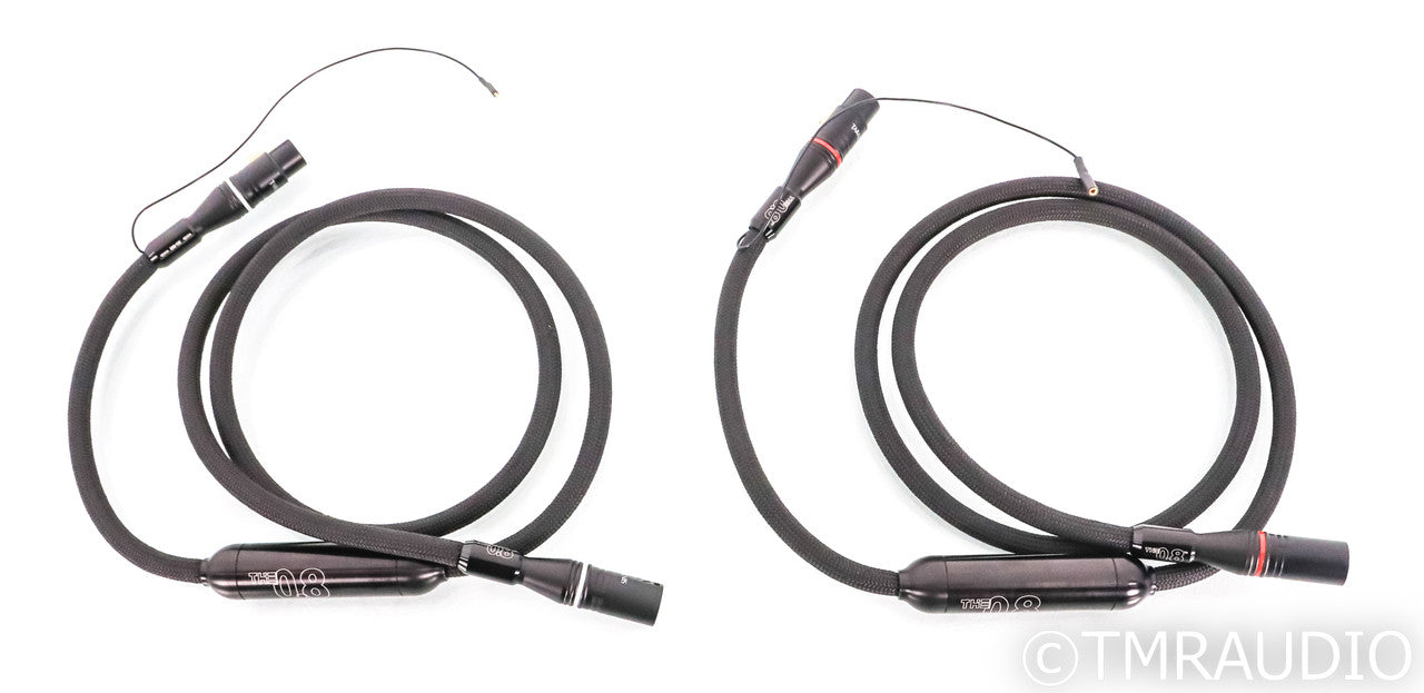 Tara Labs The 0.8 ISM OnBoard XLR Cables; 1.5m Pair Balanced Interconnects