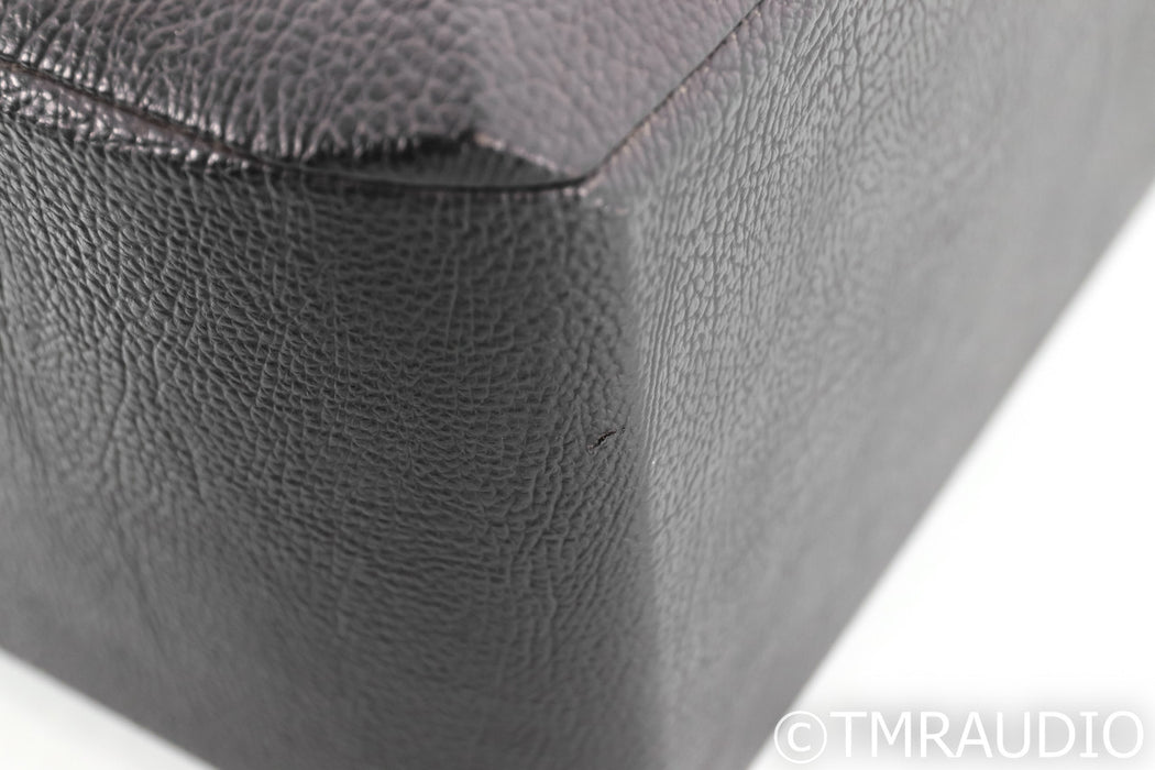 Sonus Faber Solo Center Channel Speaker; Black Leather