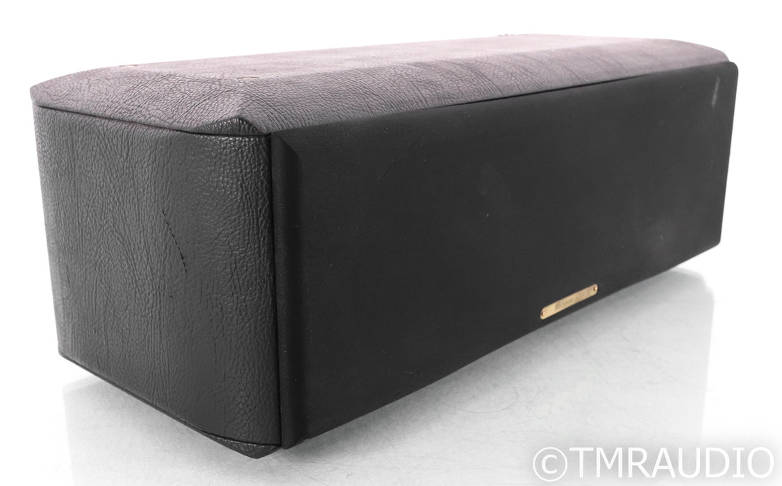 Sonus Faber Solo Center Channel Speaker; Black Leather