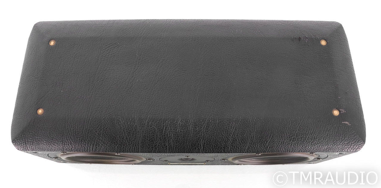Sonus Faber Solo Center Channel Speaker; Black Leather