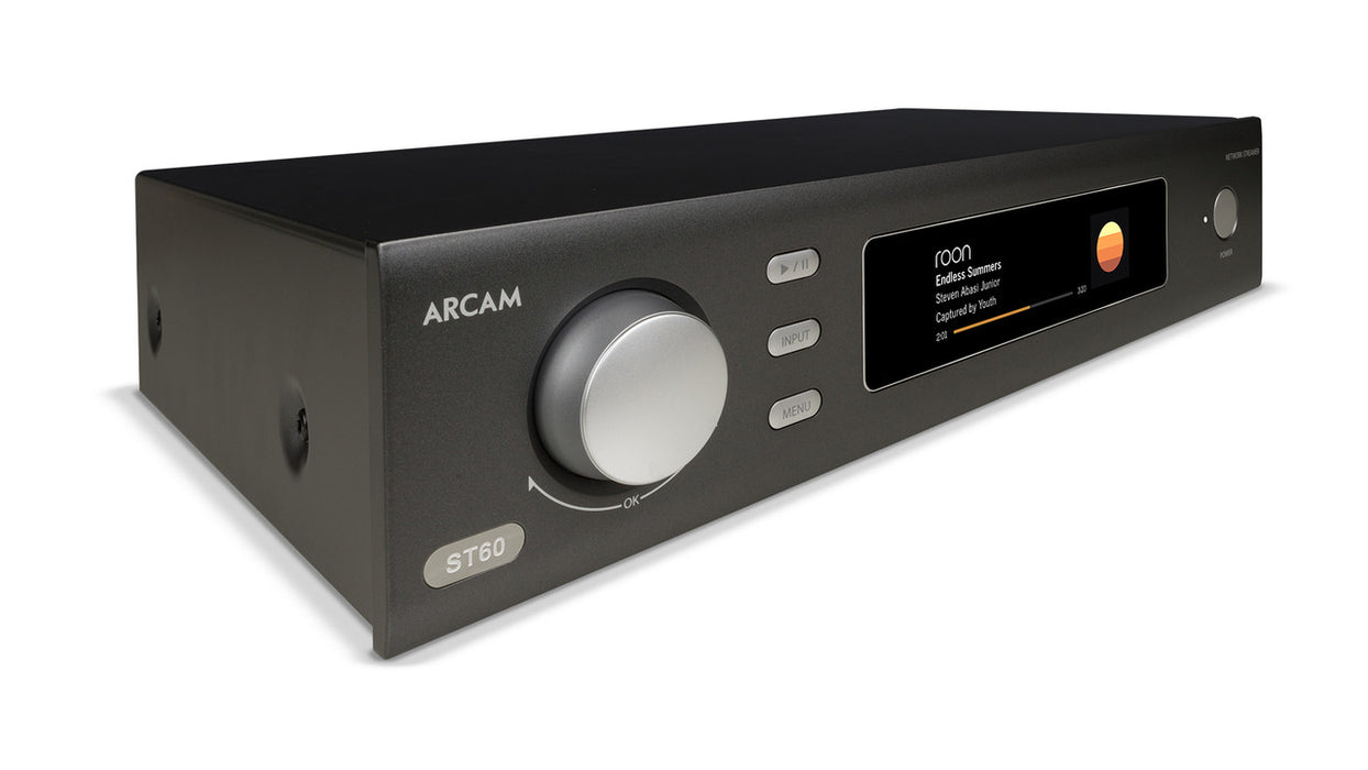 Arcam ST60 Network Streamer; Black; Remote (Unused)