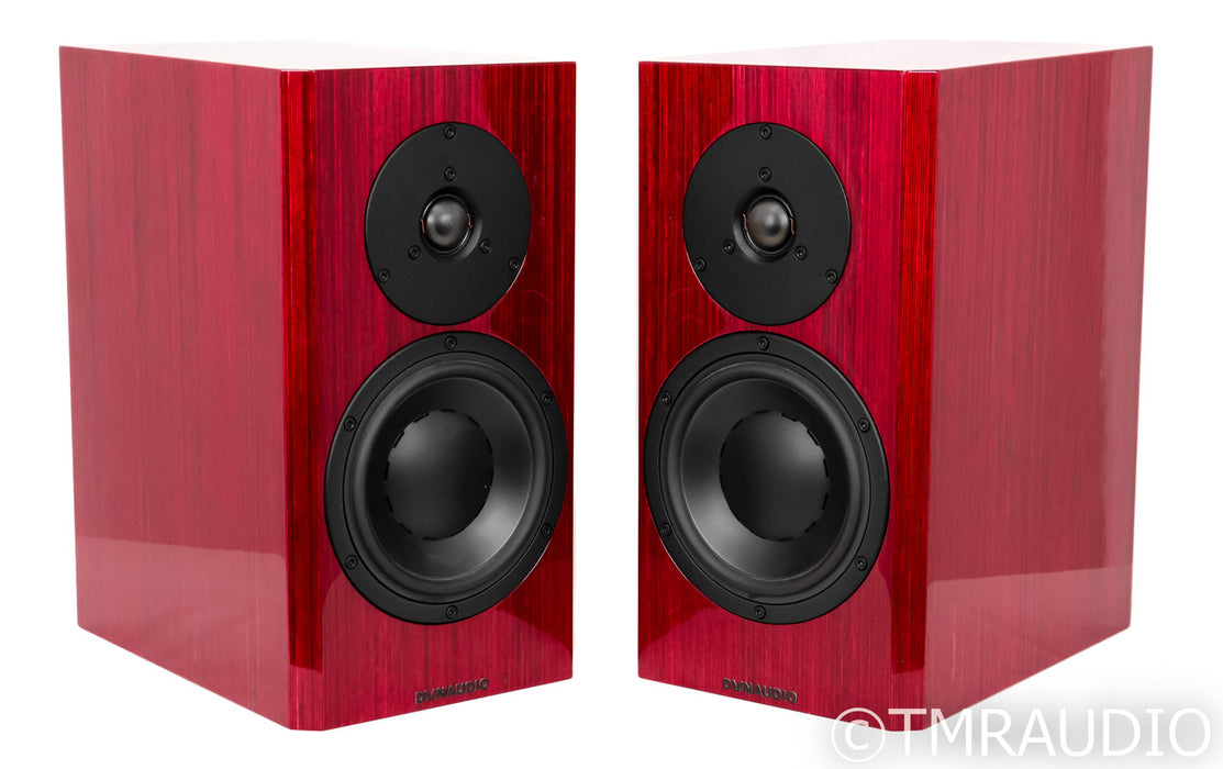 Dynaudio Special 40 Bookshelf Speakers; High Gloss Red Birch Pair