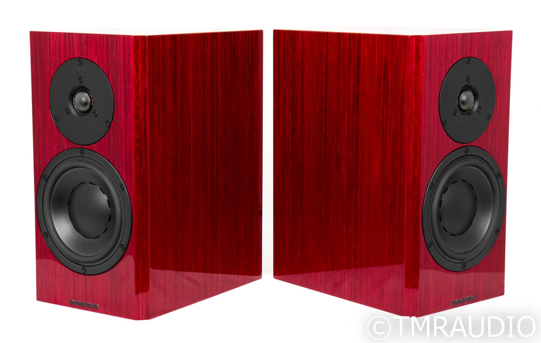Dynaudio Special 40 Bookshelf Speakers; High Gloss Red Birch Pair