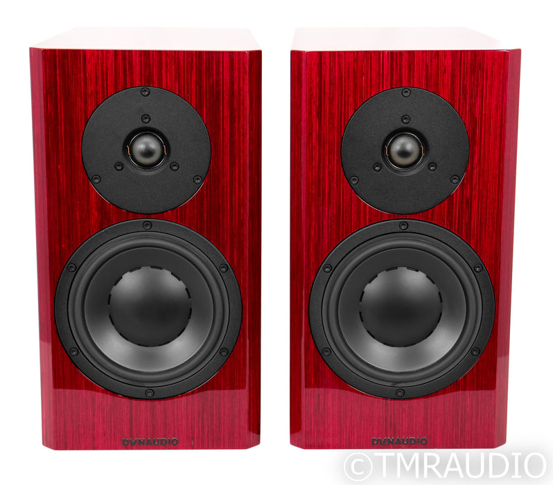 Dynaudio Special 40 Bookshelf Speakers; High Gloss Red Birch Pair