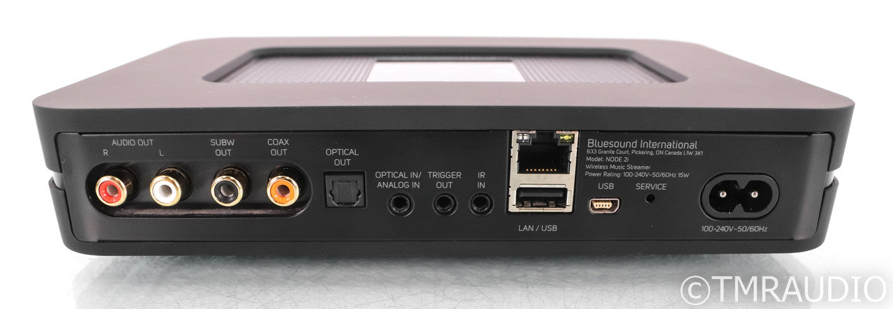 Bluesound Node 2i Wireless Netwrok Streamer; Black