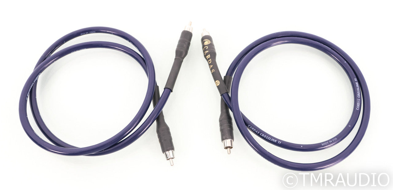Cardas Crosslink 1I RCA Cables; 1m Pair Interconnects