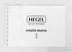 Hegel H20 Stereo Power Amplifier; Black; H-20
