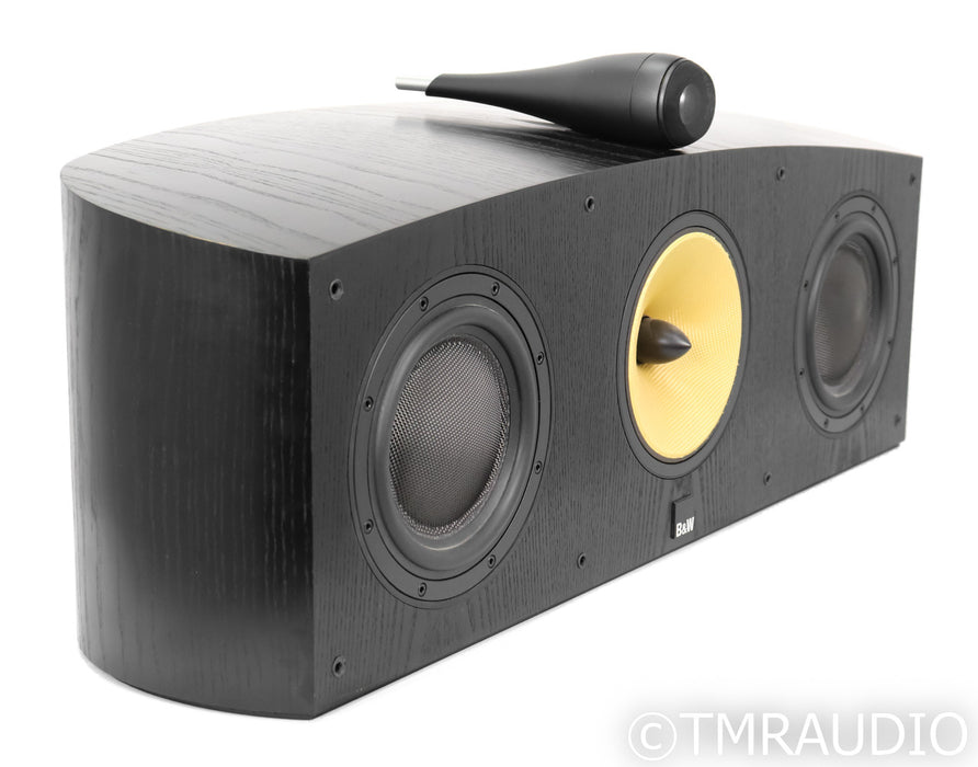 B&W HTM3s Center Channel Speaker; Black Ash; HTM-3S