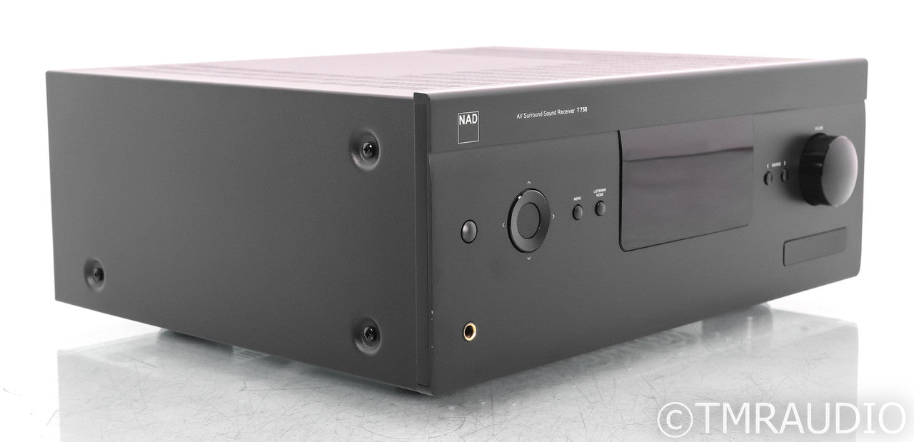 NAD T758 V3i 7.1 Channel Home Theater Receiver; T-758 V3-i; Remote; BluOS