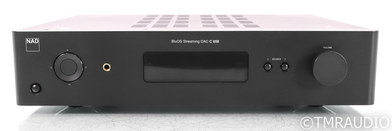 NAD C658 BluOS Streaming DAC; Remote; MM Phono; C-658