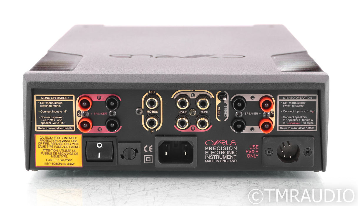 Cyrus X Power Stereo Power Amplifier; Black (Open Box)