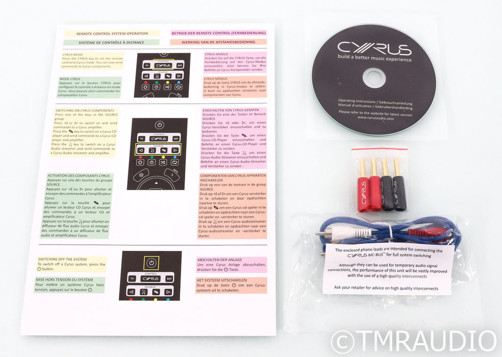 Cyrus X Power Stereo Power Amplifier; Black (Open Box)