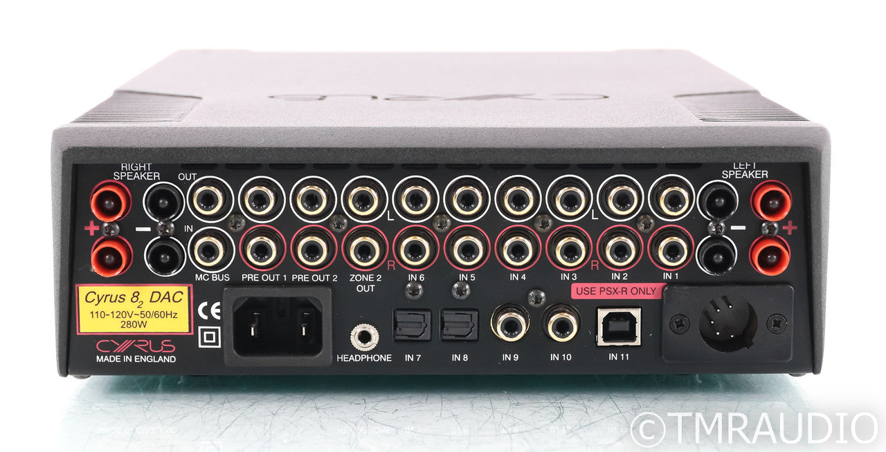Cyrus 82 Stereo Integrated Amplifier; Remote (Open Box)
