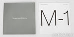 B&W M-1 Surround Speakers; M1; Black Pair