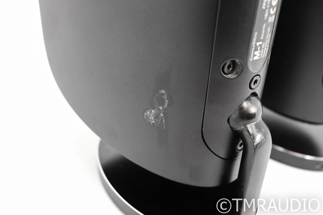 B&W M-1 Surround Speakers; M1; Black Pair