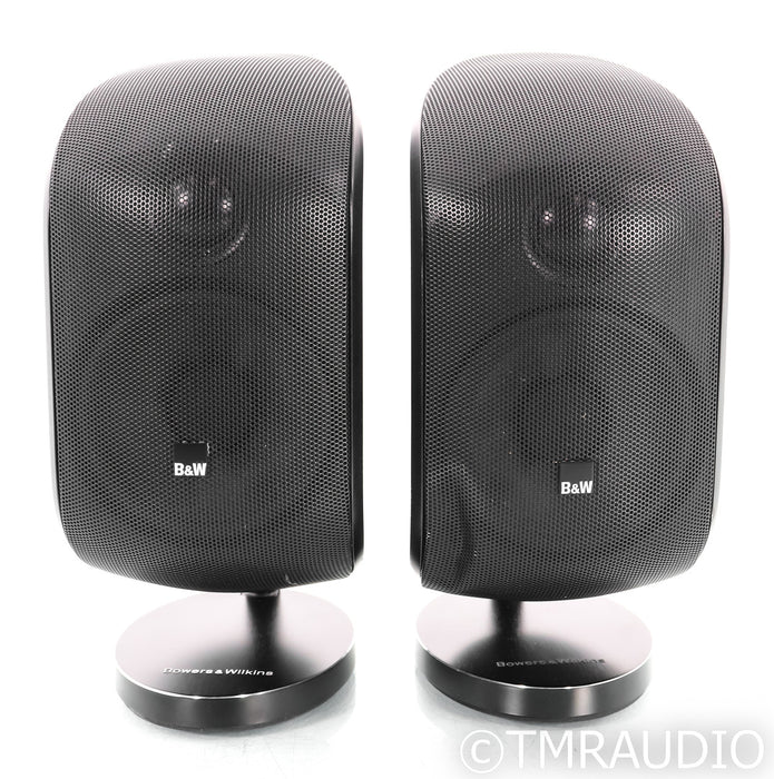 B&W M-1 Desktop Surround Speakers; Black Pair; Wall Mount