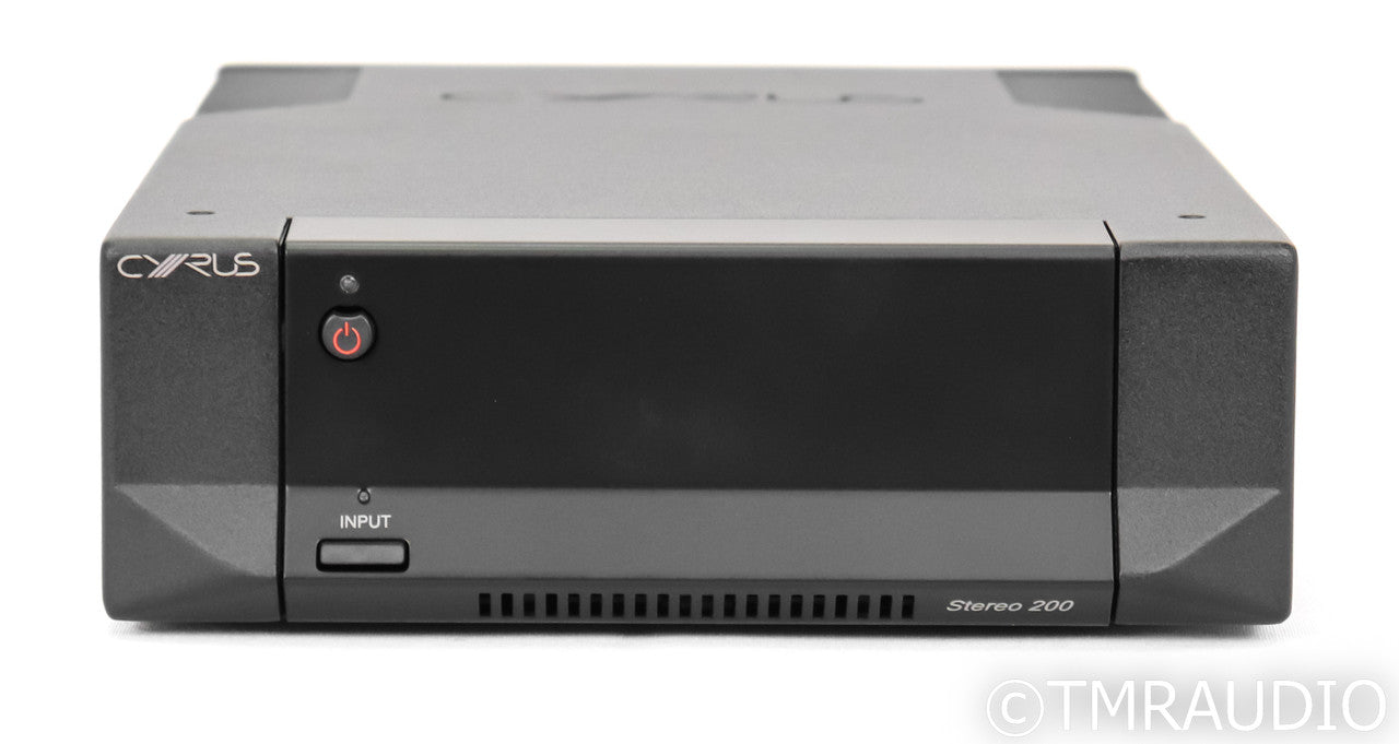 Cyrus Stereo 200 Stereo Power Amplifier; (Open Box)