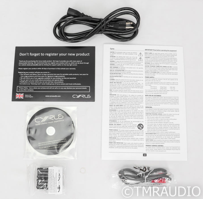 Cyrus Stereo 200 Stereo Power Amplifier; (Open Box)