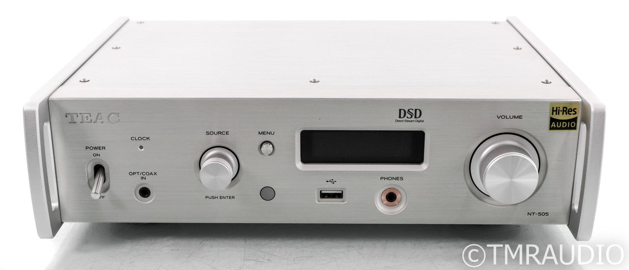 Teac NT-505 DSD DAC / Network Streamer; NT505; D/A Converter; Remote