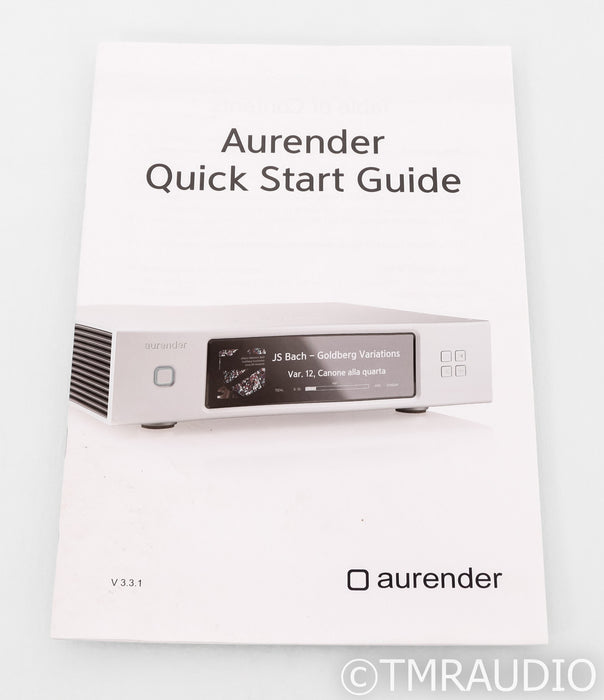 Aurender N200 Network Streamer / Server; Silver (Open Box)