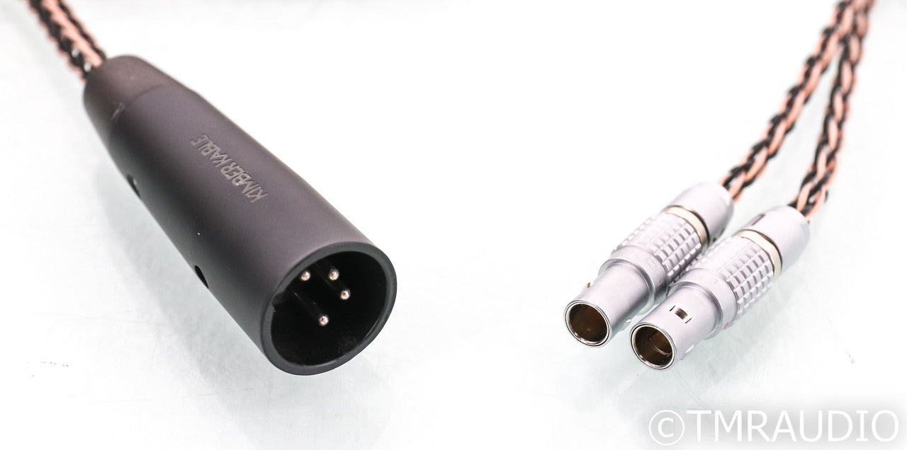 Kimber Kable Axios Cu Headphone Cable; Focal Utopia; 4m Balanced Interconnects