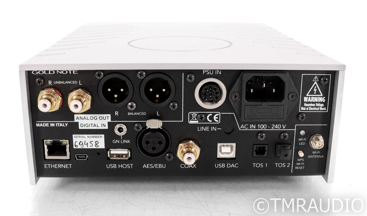 Gold Note DS-10 DAC; DS10; Network Streamer; Remote; Bluetooth