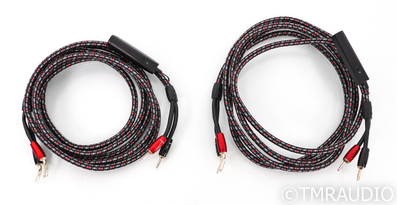 AudioQuest CV-8 Speaker Cables; 12ft Pair; 500 Series Terminations; 72v DBS