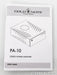 Gold Note PA10 Stereo Power Amplifier; PA-10; Silver