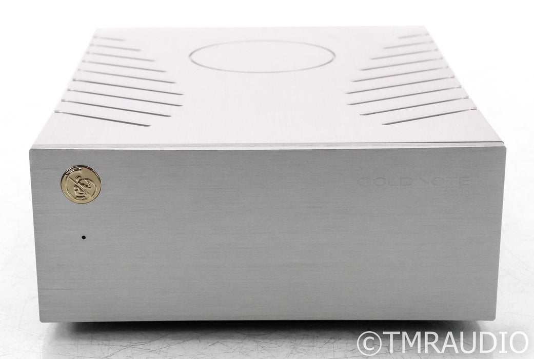 Gold Note PA10 Stereo Power Amplifier; PA-10; Silver
