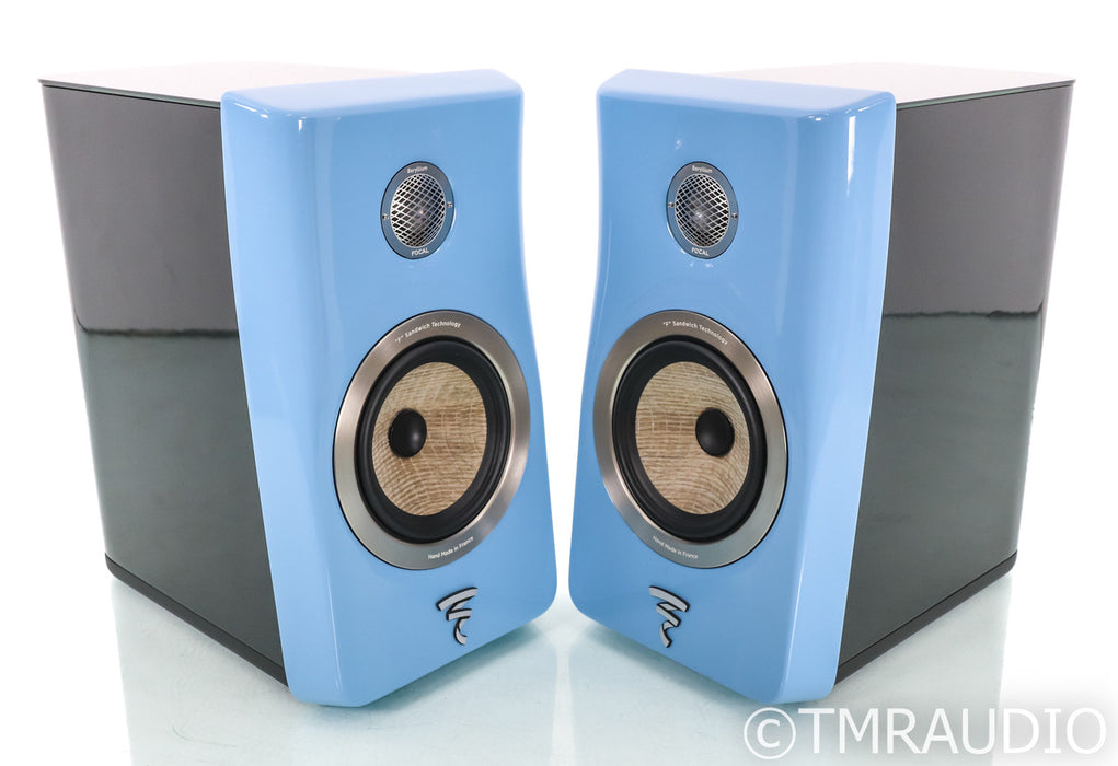 Focal Kanta N1 Bookshelf Speakers; N-1; Baby Blue Pair