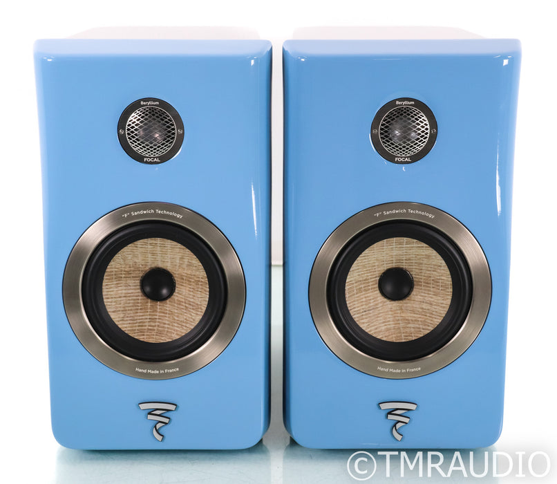 Focal Kanta N1 Bookshelf Speakers; N-1; Baby Blue Pair
