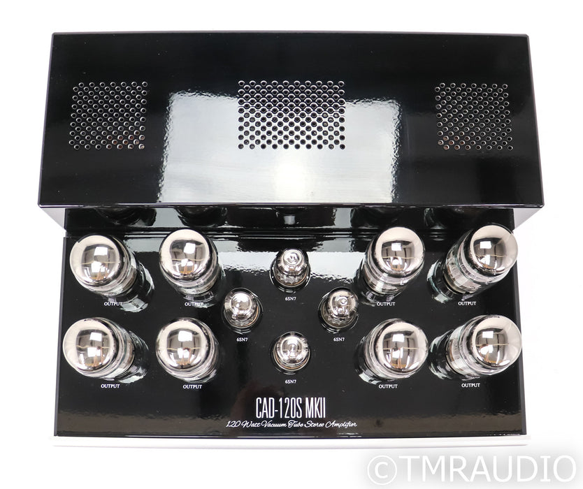 Cary Audio CAD-120S Mk II Stereo Tube Power Amplifier; CAD120S; Mk2; Silver